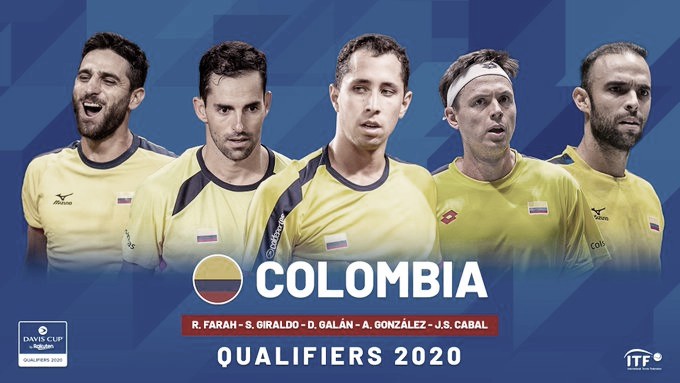 Colombia anunció su equipo para los Qualifiers de la Copa Davis