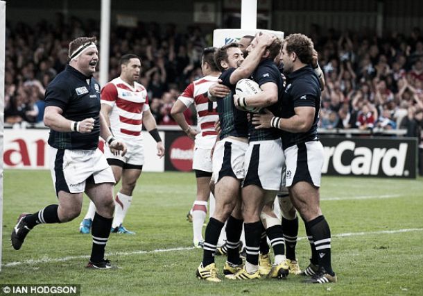 Copa Mundial de Rugby 2015: Escocia debutó con éxito y bajó de la cima a Japón