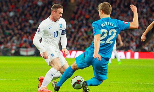 Resultado Eslovenia - Inglaterra en la fase de clasificación para la Eurocopa 2016 (2-3)