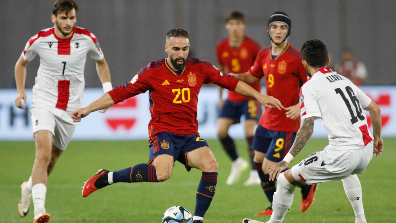 Highlights: Spain 3-1 Georgia in 2024 EURO Qualifiers