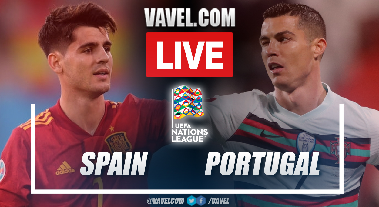 Highlights and goals Spain 1-1 Portugal in UEFA Nations League 2022-23 11/22/2022