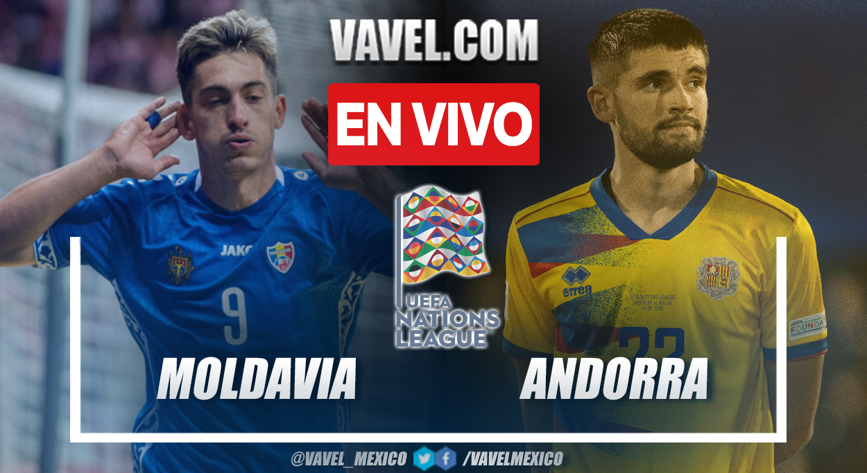 Moldavia vs Andorra EN VIVO hoy (1-0) | 10 Octubre 2024