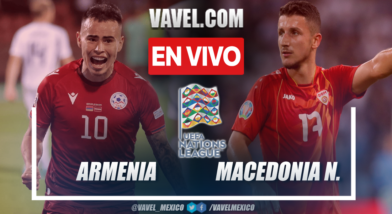 Armenia vs Macedonia del Norte, ¿cómo ver transmisión TV online en UEFA Nations League? | 13 Octubre 2024