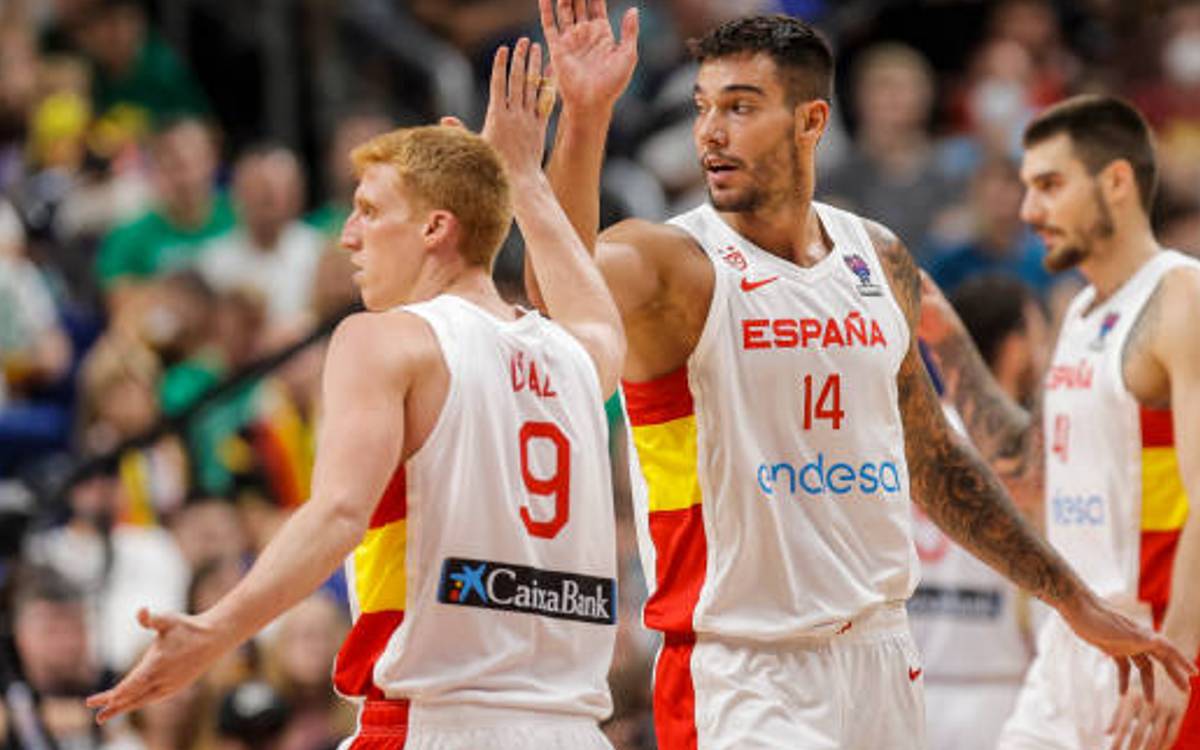 Summary and highlights of the Spain 100-90 Finland at Eurobasket 2022 11/22/2022