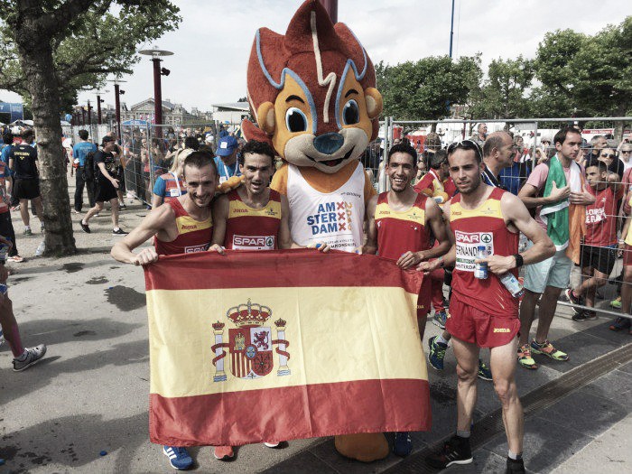 España juega en equipo y roza el oro europeo en la media maratón