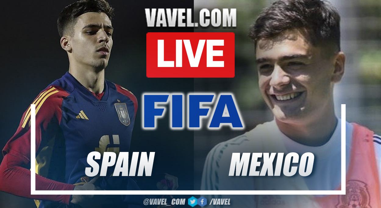 España vs México Sub-23 Actualizaciones de marcador en vivo (1-1) |  13/06/2023