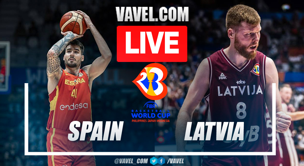 Highlights and baskets of Spain 69-74 Latvia in FIBA World Cup 2023 09/01/2023