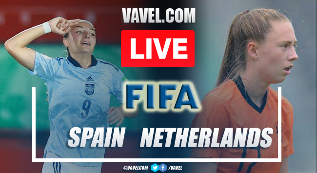 Doelpunten en hoogtepunten: Spanje 2-1 Nederland in halve finale WK U-20 dames 2022.  |  25-08-2022