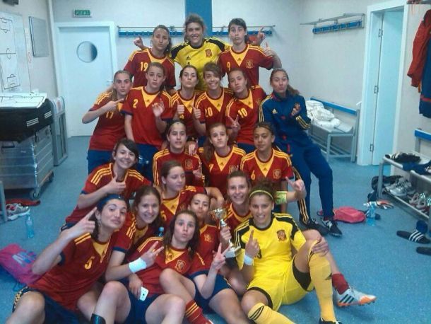 Las Sub 16 arrasan Serbia y firman otro éxito más para el fútbol femenino español