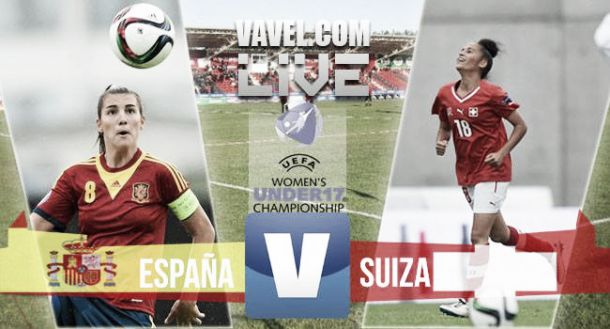 Resultado España - Suiza en la Final del Europeo Femenino Sub-17 (5-2)