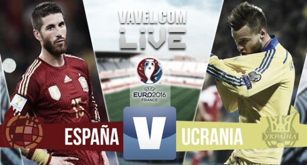 Live Spagna - Ucraina,  diretta qualificazioni Euro 2016(1-0)
