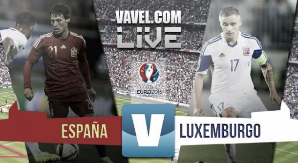Resultado España - Luxemburgo 2015 (4-0)