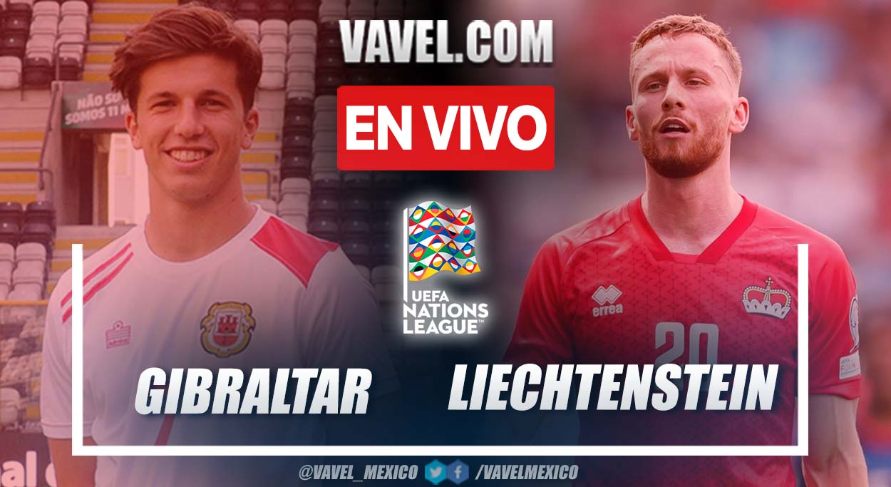 Gibraltar vs Liechtenstein EN VIVO hoy (1-1) | 8 Septiembre 2024