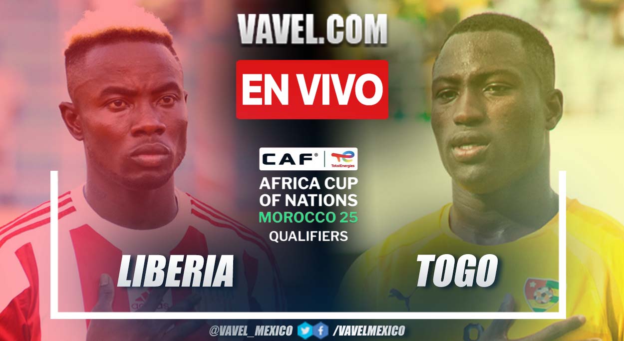 Liberia vs Togo EN VIVO, ¿cómo ver transmisión TV online en Eliminatorias de la Copa Africana? | 13 Noviembre 2024