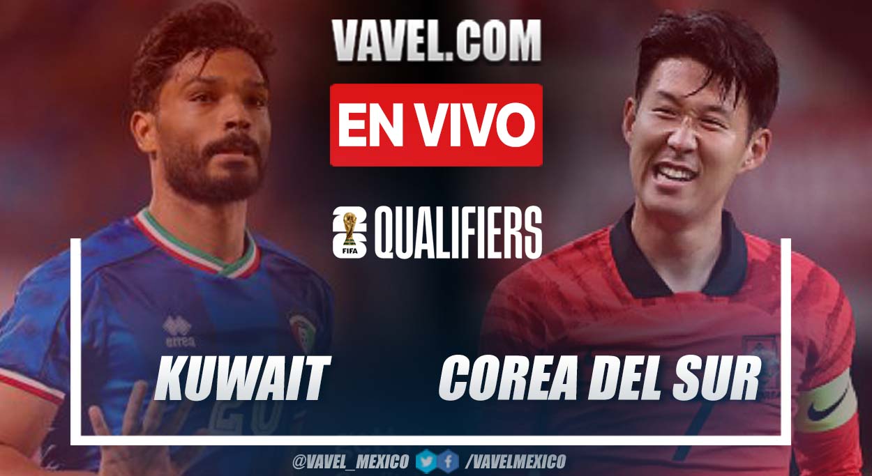 Kuwait vs Corea del Sur EN VIVO, ¿cómo ver transmisión TV online en Eliminatorias al Mundial 2026? | 14 Noviembre 2024