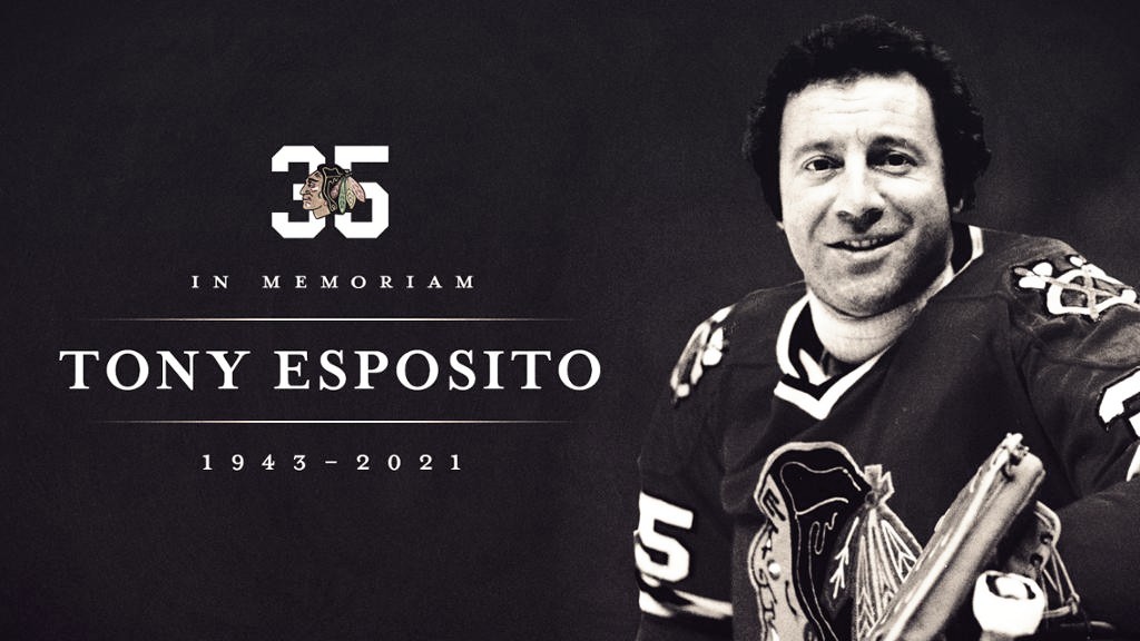Fallece Tony Esposito, el legendario portero de Chicago Blackhawks