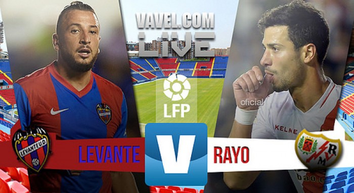 Resultado Levante 2-1 Rayo Vallecano en Liga 2015: poco fútbol y mucha animación