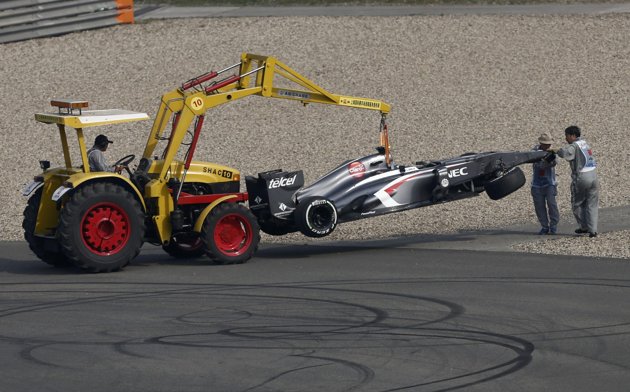 Webber e Gutierrez penalizzati in vista del Bahrain