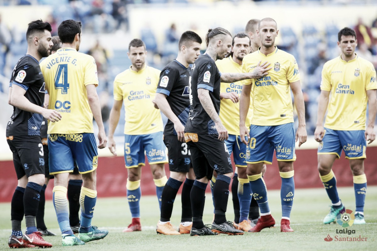 UD Las Palmas - Deportivo Alavés: puntuaciones del Alavés, jornada 34 de La Liga Santander