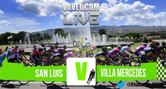 Posiciones 2ª etapa del Tour de San Luis: San Luis-Villa Mercedes 2016