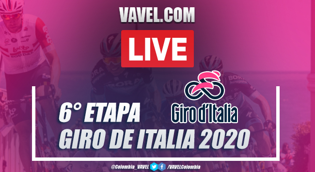 Etapa 6, Giro de Italia: resumen Castrovillari - Matera 2020