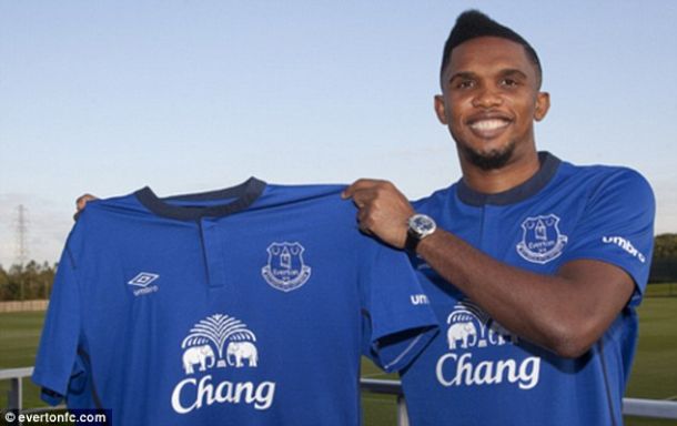 DONE DEAL: Eto'o signs for Everton
