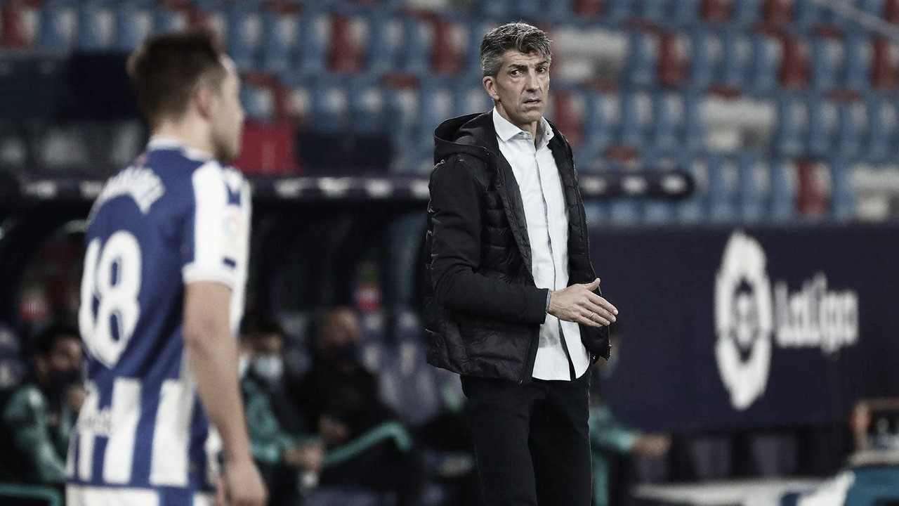 Imanol Alguacil: "Tuvimos el 0-2, pero el empate final es justo " Imanol Alguacil: "Tuvimos el 0-2, pero el empate final es justo "