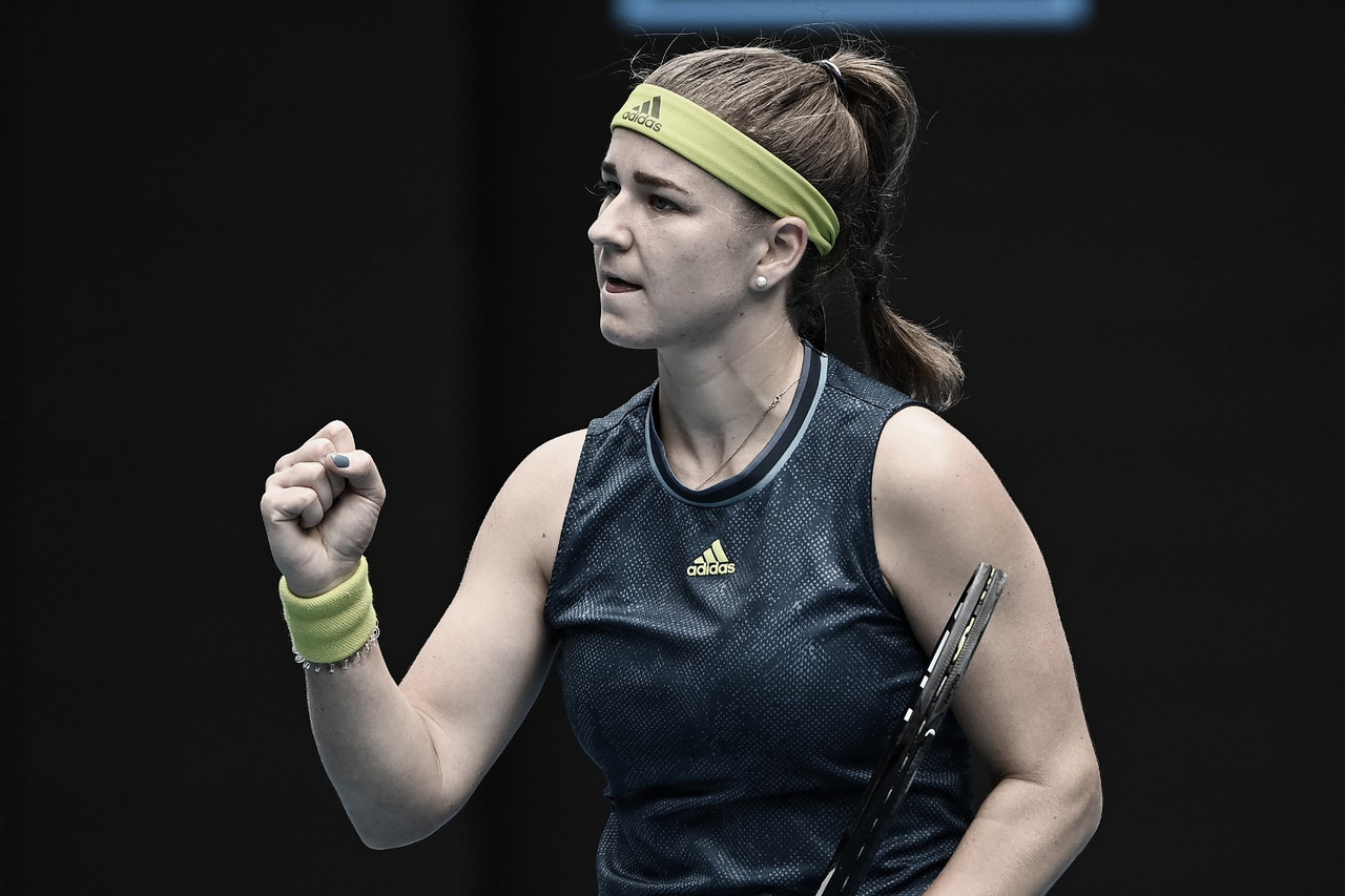 Muchova surpreende Pliskova e elimina compatriota do Australian Open