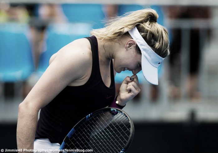 WTA Sydney: Eugenie Bouchard scores massive victory over Dominika Cibulkova, surges into quarterfinals
