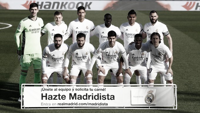 Real Madrid - Valencia, puntuaciones del Real Madrid en la jornada 23 de LaLiga Santander 