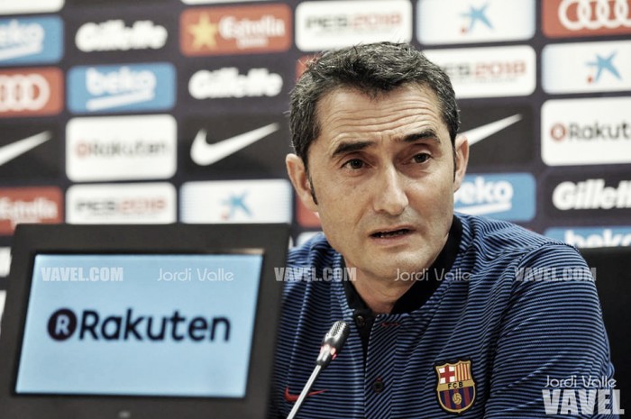 Ernesto Valverde: "Nuestra intención es ganarlo todo"