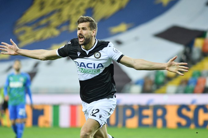 Udinese ad un passo dalla salvezza: Sassuolo battuto 2-0