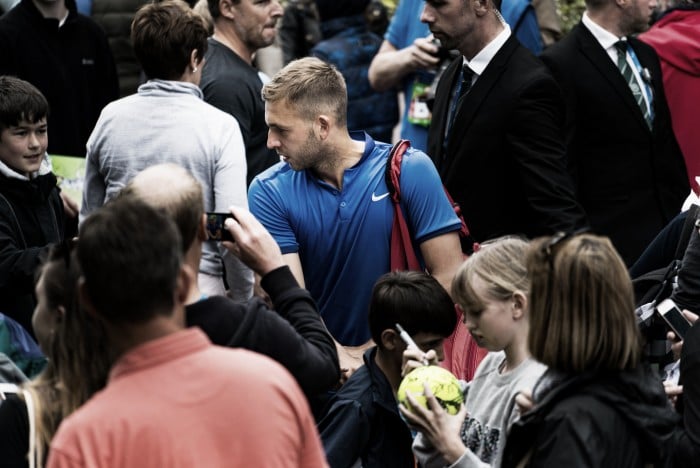 ATP Nottingham: Dan Evans reflects on his first round win