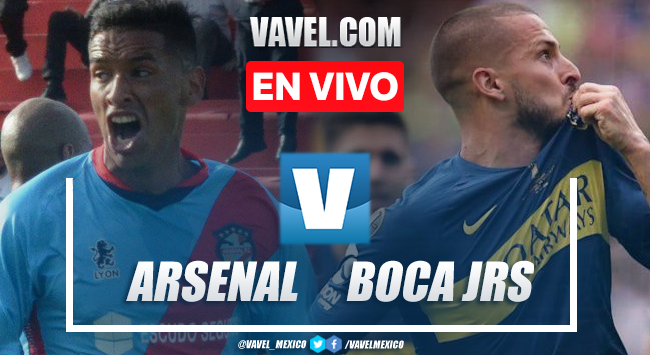 Gol y Resumen del Arsenal 1-0 Boca
Juniors en
Liga Argentina