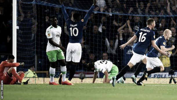 Toffees too tough to chew for Wolfsburg