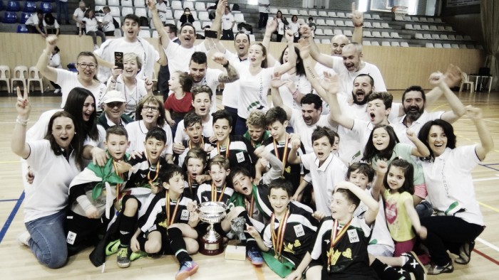 Extremadura reina en el campeonato benjamín