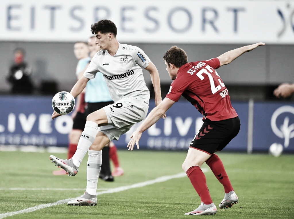 Havertz decide contra Freiburg, e Bayer Leverkusen segue na
briga pela vice-liderança