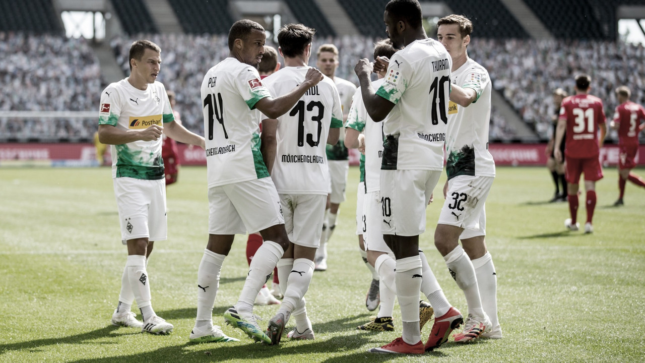 Borussia Mönchengladbach aproveita erros, goleia Union Berlin e mantém briga pelo G-4