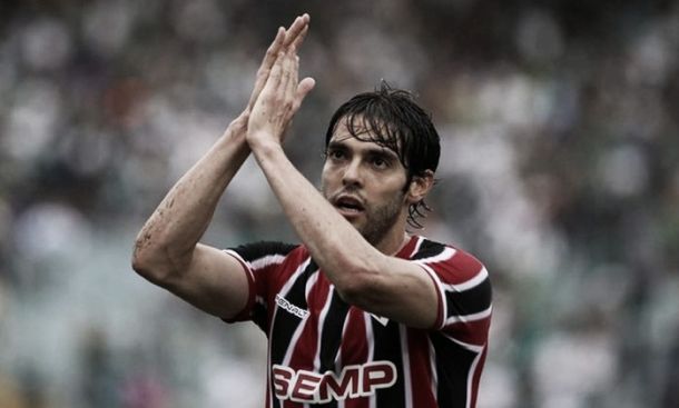 No domingo, Kaká reencontra vítima de seu primeiro gol pelo São Paulo