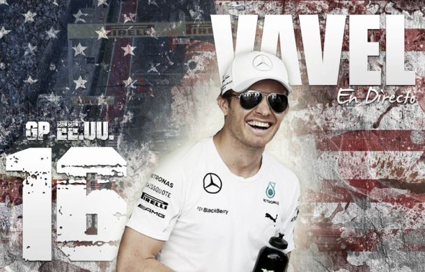 Posiciones carrera del GP de Estados Unidos de Fórmula 1 2015
