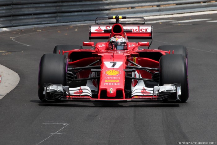 F1, GP Monaco - La Ferrari monopolizza la prima fila