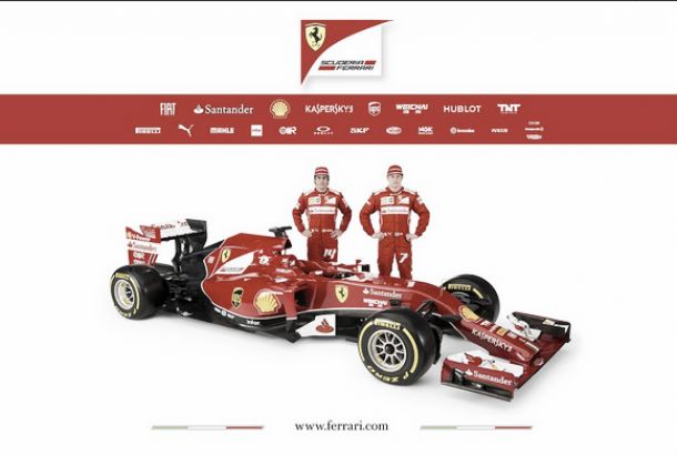 El equipo Ferrari presenta el F14-T en Maranello