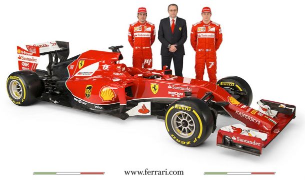 La Scuderia Ferrari présente sa F14-T