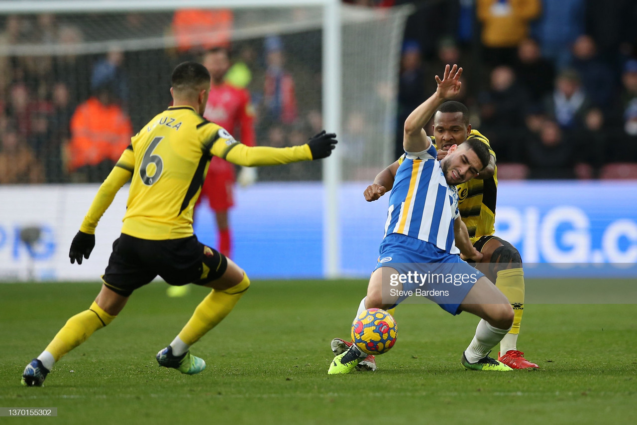 Watford 0-2 Brighton & Hove Albion: Seagulls punish placid Hornets