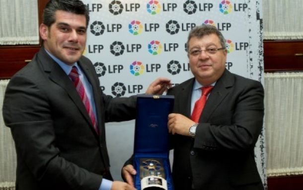 El Huesca fue homenajeado por la LFP