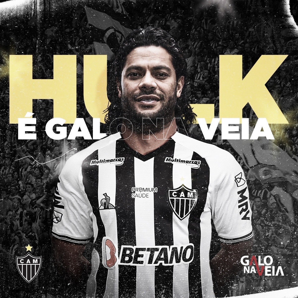 Hulk é anunciado pelo Atlético-MG em contrato até 2022 Hulk é anunciado pelo Atlético-MG em contrato até 2022