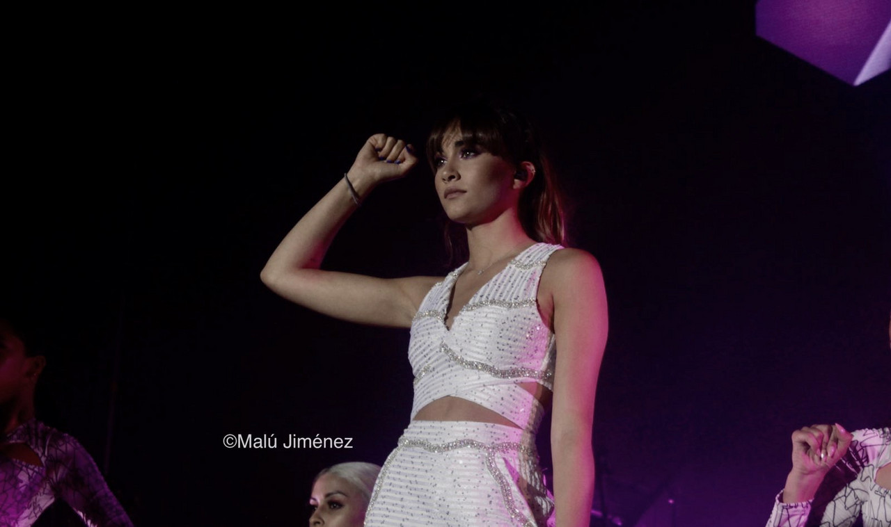 Aitana y su ‘Play Tour’ arrasa en los Conciertos de Viveros de Valencia