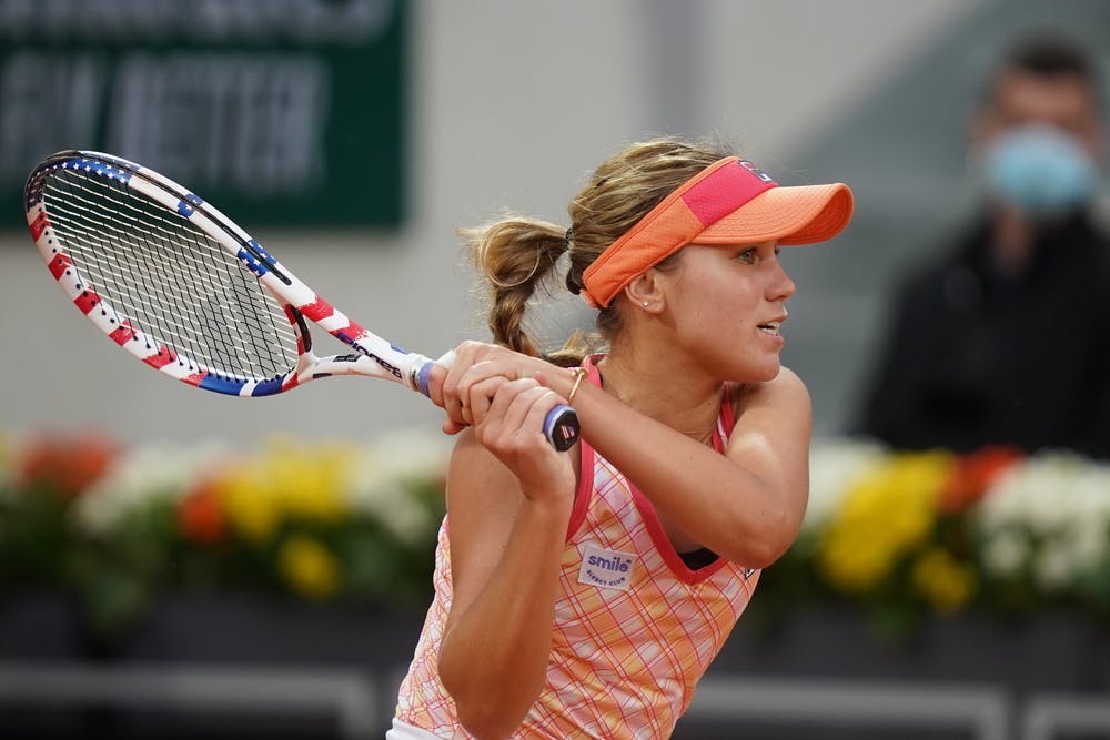 French Open: Sofia Kenin survives test against Liudmila Samsonova