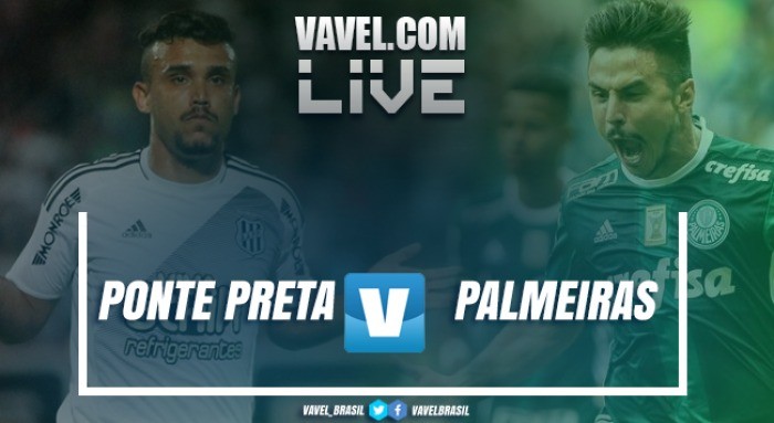 Resultado e gols Ponte Preta 3x0 Palmeiras no Campeonato Paulista 2017