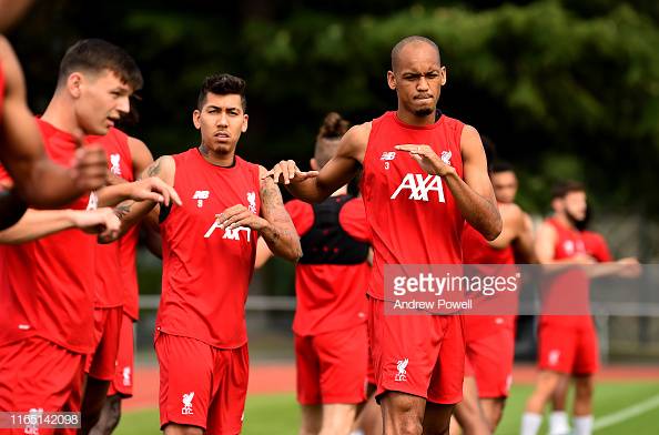 

Fabinho keen to push on at Liverpool after
debut season

